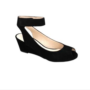 SACHA LONDON shoes Venice peep-toe wedge sandal women's size 7
